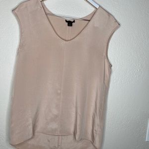 J crew collection dusty pink silk top